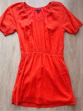 Gap orange summer dress